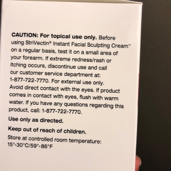 StriVectin instant facial sculpting cream - Picture 4 of 8